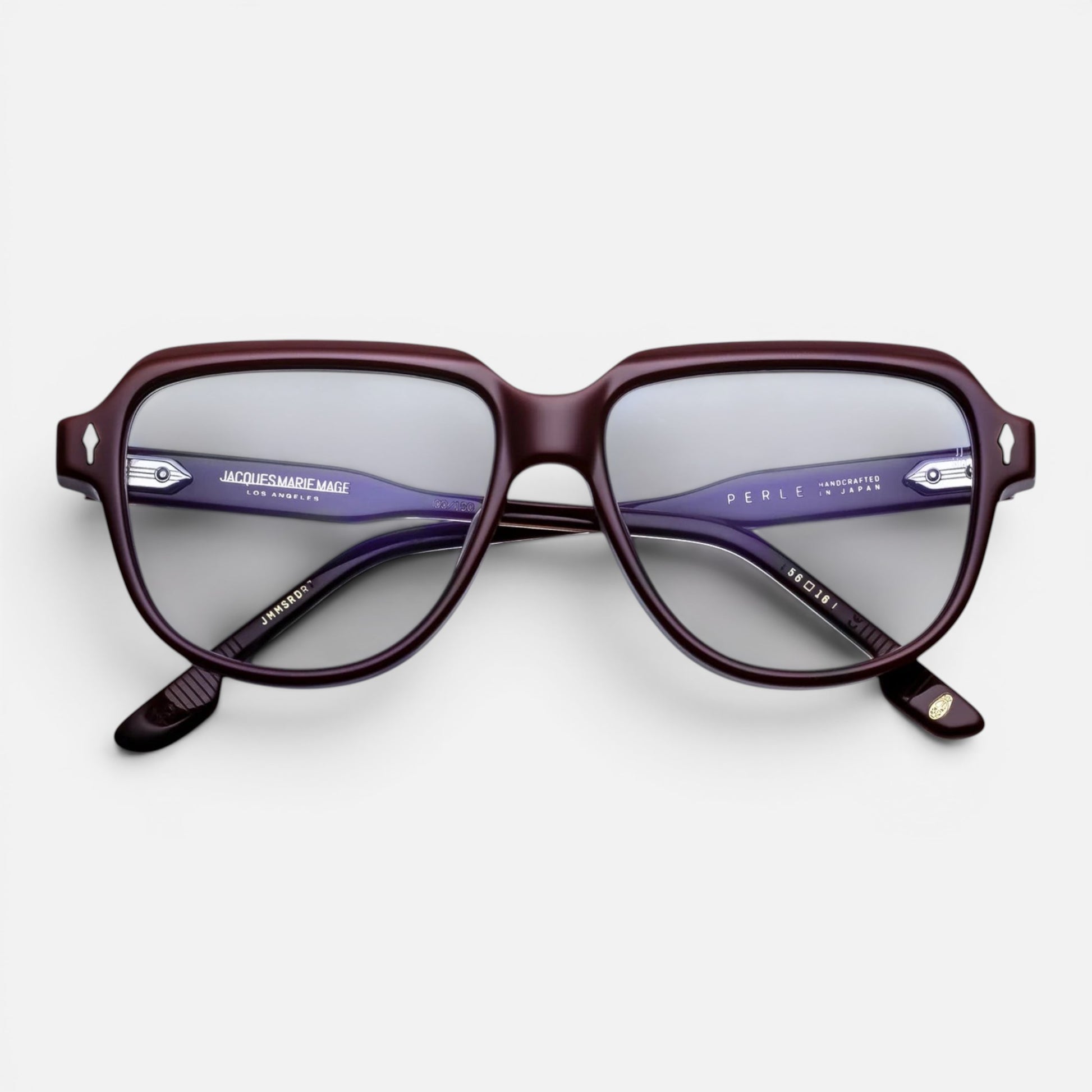 Eyeglasses - Jacques Marie Mage Perle Bordeaux Empire-1