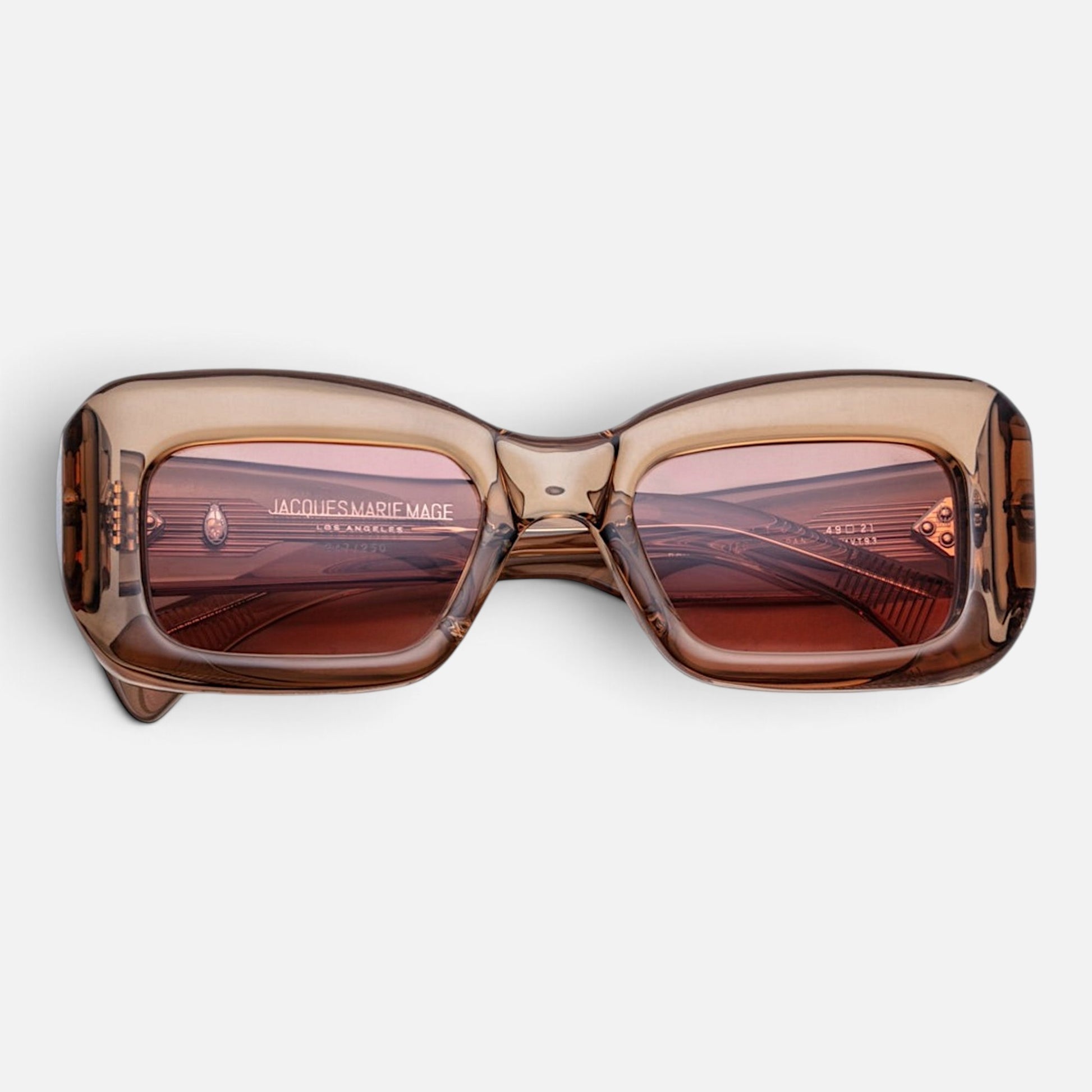 Sunglasses - Jacques Marie Mage Vito Tan-1