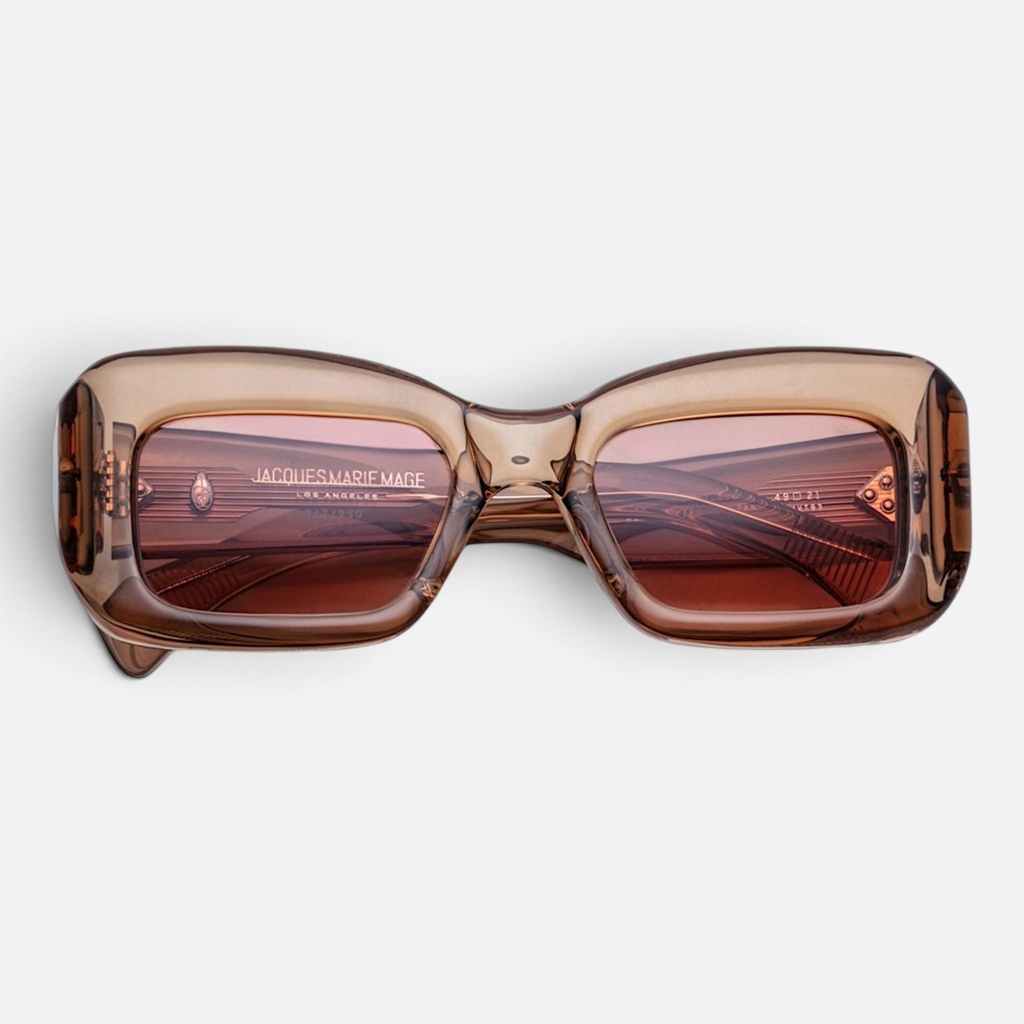 Sunglasses - Jacques Marie Mage Vito Tan-zoom-1